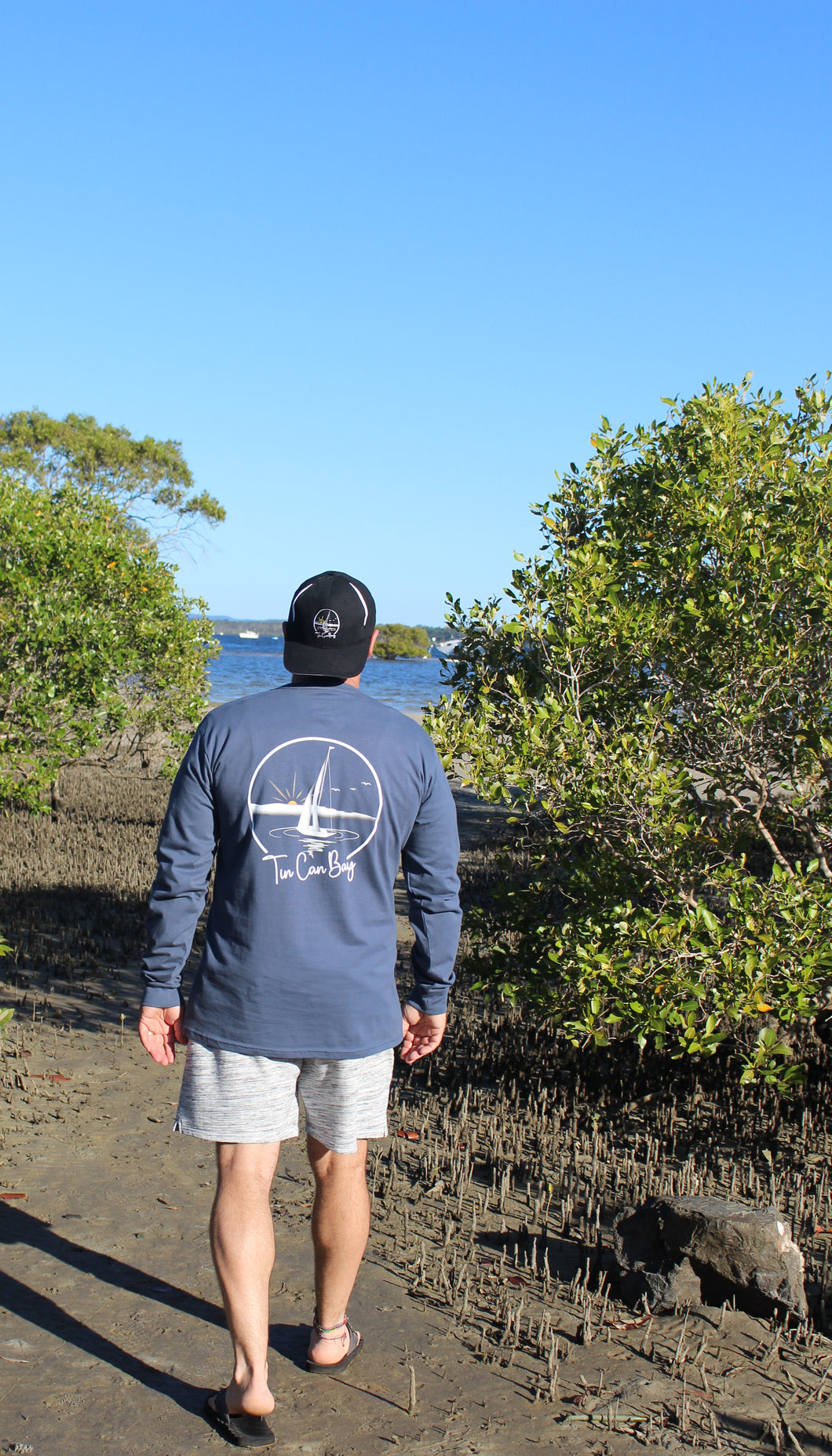 Tin Can Bay Long Sleeve Tee